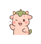 いちご子牛の甘い牧場日和（個別スタンプ：2）