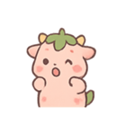 いちご子牛の甘い牧場日和（個別スタンプ：4）