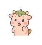 いちご子牛の甘い牧場日和（個別スタンプ：5）