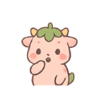 いちご子牛の甘い牧場日和（個別スタンプ：7）