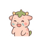 いちご子牛の甘い牧場日和（個別スタンプ：8）