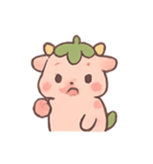 いちご子牛の甘い牧場日和（個別スタンプ：10）