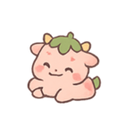 いちご子牛の甘い牧場日和（個別スタンプ：11）