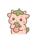 いちご子牛の甘い牧場日和（個別スタンプ：15）