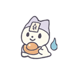 おばけネコのゴースト月祭り（個別スタンプ：6）