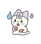 おばけネコのゴースト月祭り（個別スタンプ：9）