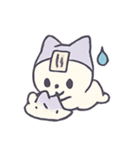 おばけネコのゴースト月祭り（個別スタンプ：12）