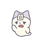 おばけネコのゴースト月祭り（個別スタンプ：14）