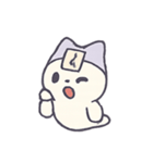 おばけネコのゴースト月祭り（個別スタンプ：17）