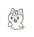 おばけネコのゴースト月祭り（個別スタンプ：21）