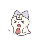 おばけネコのゴースト月祭り（個別スタンプ：22）