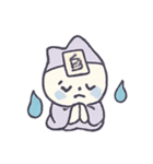 おばけネコのゴースト月祭り（個別スタンプ：24）