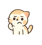 まるまるにゃんこの気分行進（個別スタンプ：4）