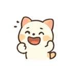 まるまるにゃんこの気分行進（個別スタンプ：5）