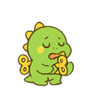 ぜんまい恐竜のおとぼけ日常（個別スタンプ：1）