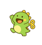 ぜんまい恐竜のおとぼけ日常（個別スタンプ：4）