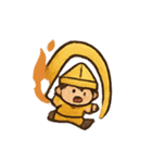 冥幣こどものおばけ七月（個別スタンプ：4）