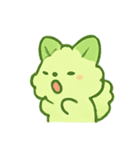 抹茶雲きつね雨の日まったり（個別スタンプ：2）