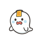 お札つきプニプニおばけスタンプ（個別スタンプ：20）