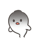 お札つきプニプニおばけスタンプ（個別スタンプ：24）