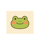 けろまる:ちょうどいい一言(動くスタンプ)（個別スタンプ：1）