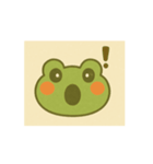 けろまる:ちょうどいい一言(動くスタンプ)（個別スタンプ：4）