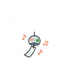 夏、はじめました♪ -アニメーションver-（個別スタンプ：12）