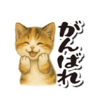 毎日送りやすい♪子猫の日常フレーズ（個別スタンプ：27）