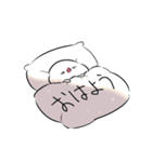 なんだかゆるい文鳥（個別スタンプ：12）