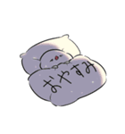 なんだかゆるい文鳥（個別スタンプ：13）