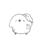 なんだかゆるい文鳥（個別スタンプ：21）