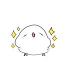 なんだかゆるい文鳥（個別スタンプ：22）