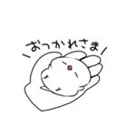 なんだかゆるい文鳥（個別スタンプ：28）