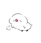 なんだかゆるい文鳥（個別スタンプ：32）
