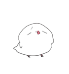 なんだかゆるい文鳥（個別スタンプ：33）
