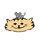 ひらたいねこ。（個別スタンプ：20）