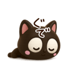 小さい黒猫☆3D（個別スタンプ：9）