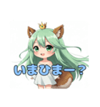 みなみちゃんがいる日常（個別スタンプ：7）