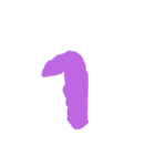 やる気なさそうな数字 Part1（個別スタンプ：1）