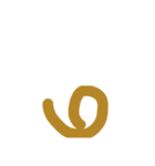 やる気なさそうな数字 Part1（個別スタンプ：6）