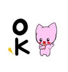 元気な猫はスマホ依存（個別スタンプ：3）