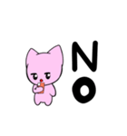 元気な猫はスマホ依存（個別スタンプ：4）