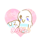 インコちゃんの色んな種類のスタンプ24個（個別スタンプ：6）