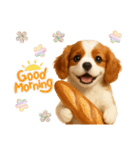 かわいいキャバリアの犬スタンプ（個別スタンプ：1）
