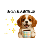 かわいいキャバリアの犬スタンプ（個別スタンプ：13）