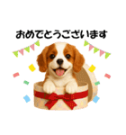 かわいいキャバリアの犬スタンプ（個別スタンプ：15）