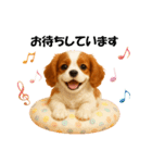 かわいいキャバリアの犬スタンプ（個別スタンプ：24）