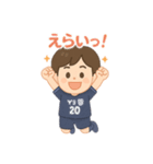 サッカーリアクションボーイ⚽（個別スタンプ：10）