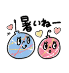 毎日使えるスタンプ【夏】おめでとう多め♡（個別スタンプ：7）