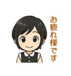チビ今日子のビジネス敬語（個別スタンプ：3）
